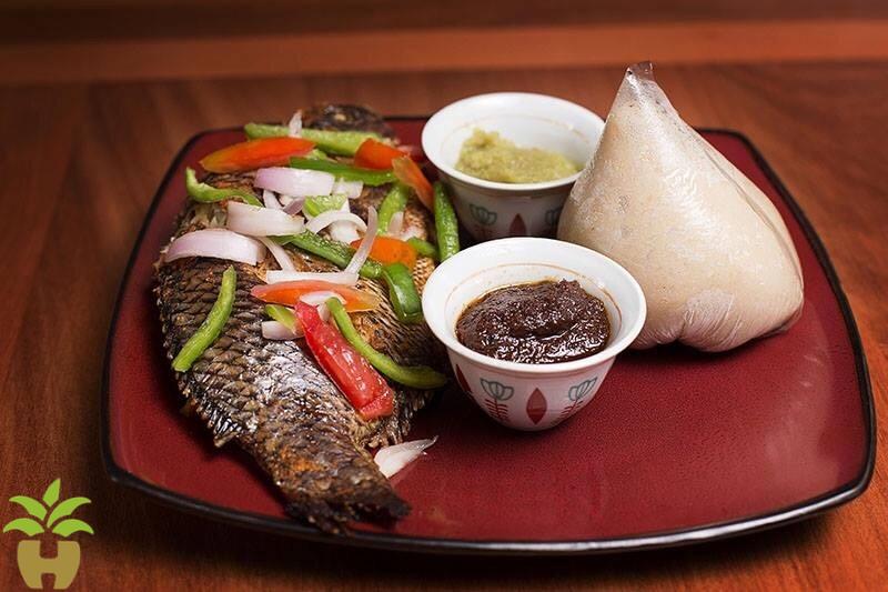 Grilled Tilapia With Banku