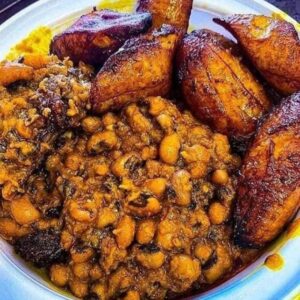 Beans With Plantains